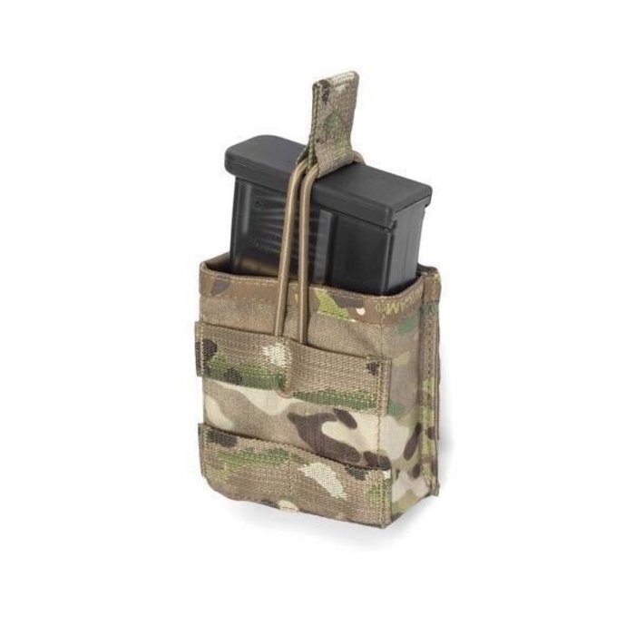 WARRIOR ASSAULT SYSTEMS SINGLE MOLLE OPEN POUCH HK 417 - MULTICAM