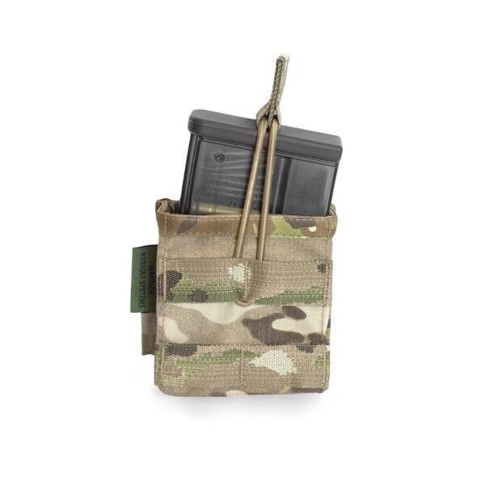 WARRIOR ASSAULT SYSTEMS SINGLE MOLLE OPEN POUCH HK 417 - MULTICAM
