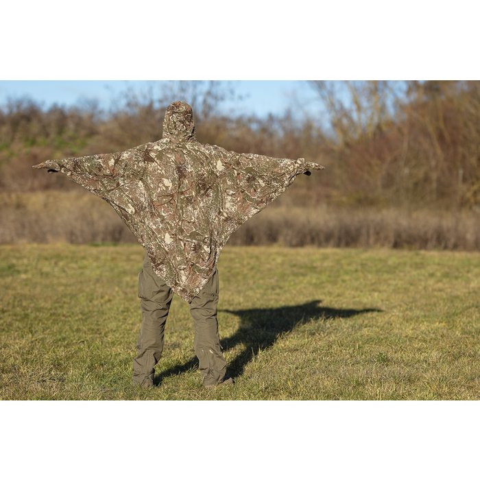 GHOSTHOOD COMPACT PONCHO - BROWN