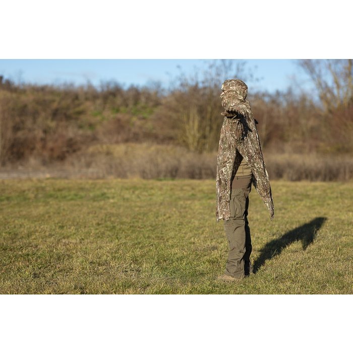 GHOSTHOOD COMPACT PONCHO - BROWN