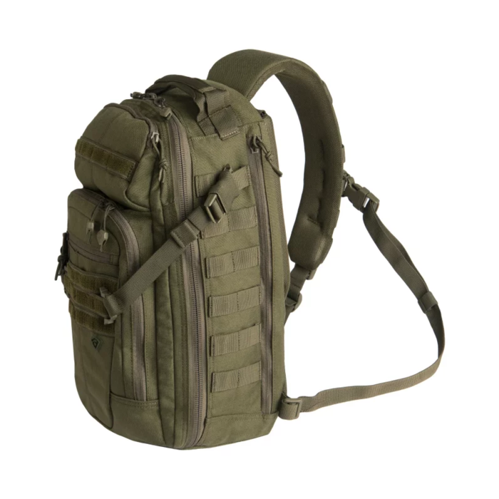 FIRST TACTICAL CROSSHATCH SLING PACK (19L) - OD GREEN