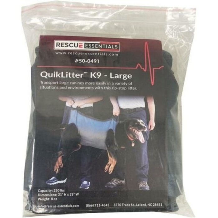 RESCUE ESSENTIALS K9 QUICKLITTER