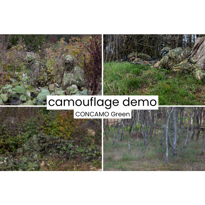 GHOSTHOOD HAND CAMO - CONCAMO GREEN