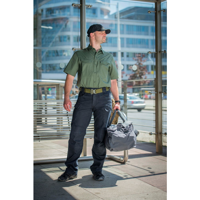 HELIKON-TEX COBRA D-RING (FX45) TACTICAL BELT - OLIVE GREEN