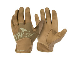 HELIKON-TEX ALL ROUND FIT TACTICAL GLOVES® - COYOTE/ADAPTIVE GREEN