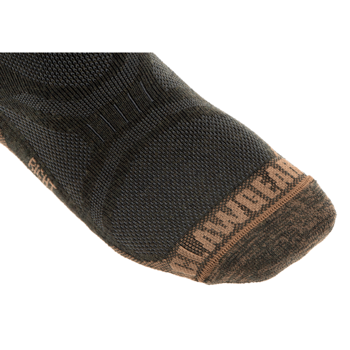 CLAWGEAR MERINO CREW SOCKS - GREEN
