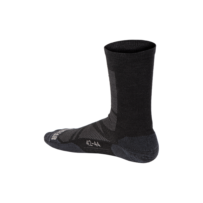 CLAWGEAR MERINO CREW SOCKS - BLACK