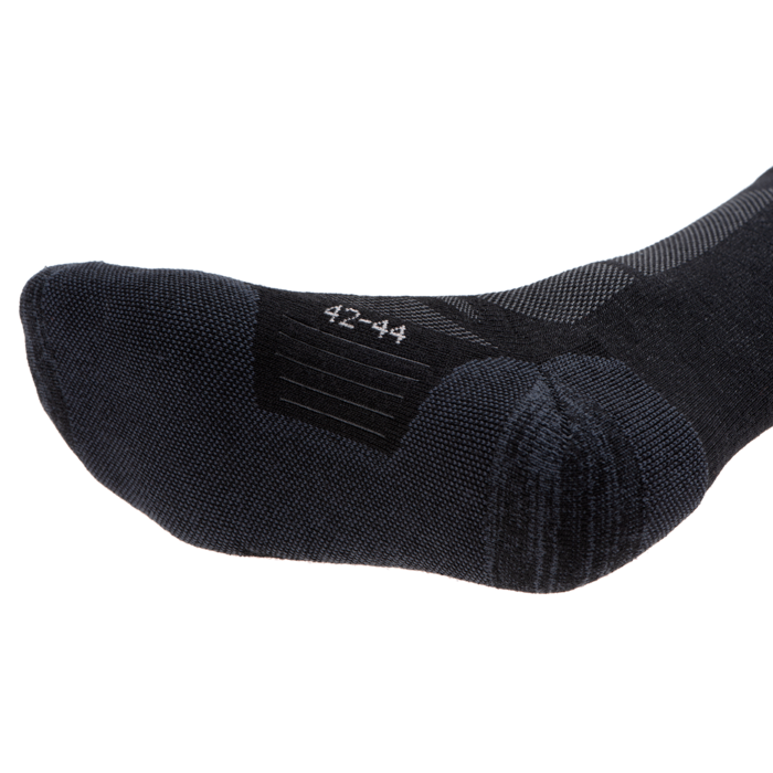 CLAWGEAR MERINO CREW SOCKS - BLACK