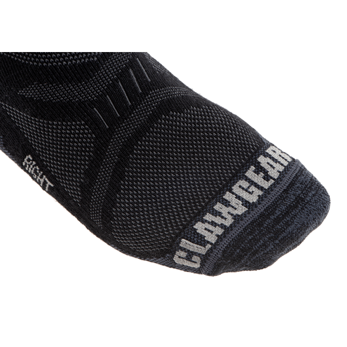 CLAWGEAR MERINO CREW SOCKS - BLACK