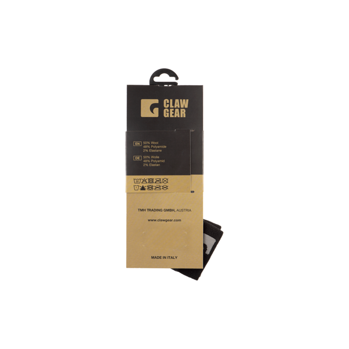 CLAWGEAR MERINO LOW CUT / ANKLE SOCKS - BLACK