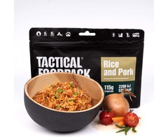 TACTICAL FOODPACK RICE AND PORK (115g)