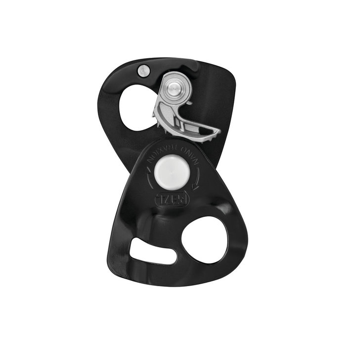 PETZL NANO TRAXION PULLEY - BLACK