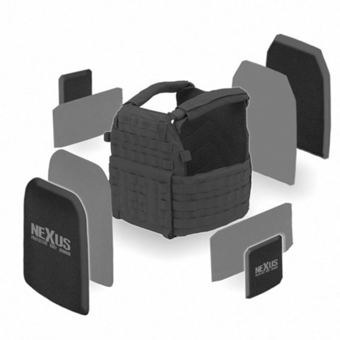 WARRIOR ASSAULT SYSTEMS DCS BASE CARRIER - BLACK