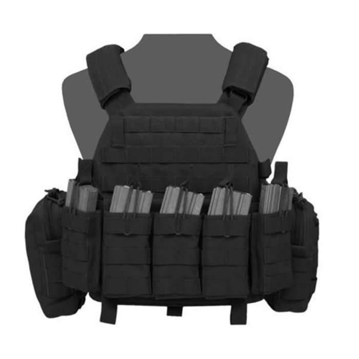 WARRIOR ASSAULT SYSTEMS DCS BASE CARRIER - BLACK