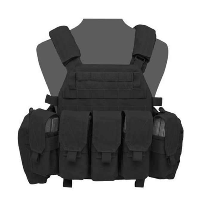 WARRIOR ASSAULT SYSTEMS DCS BASE CARRIER - BLACK