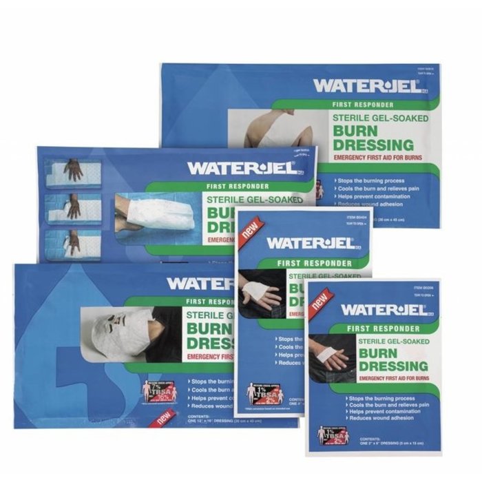 WATER-JEL BURN CARE HA FACE MASK DRESSING 30X40