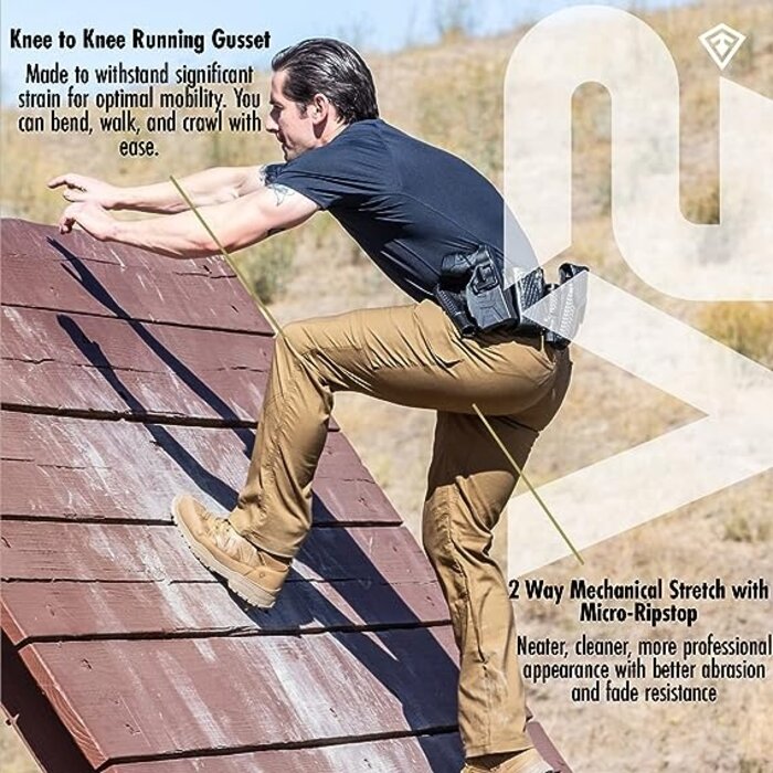 FIRST TACTICAL MEN'S V2 TACTICAL PANTS - COYOTE