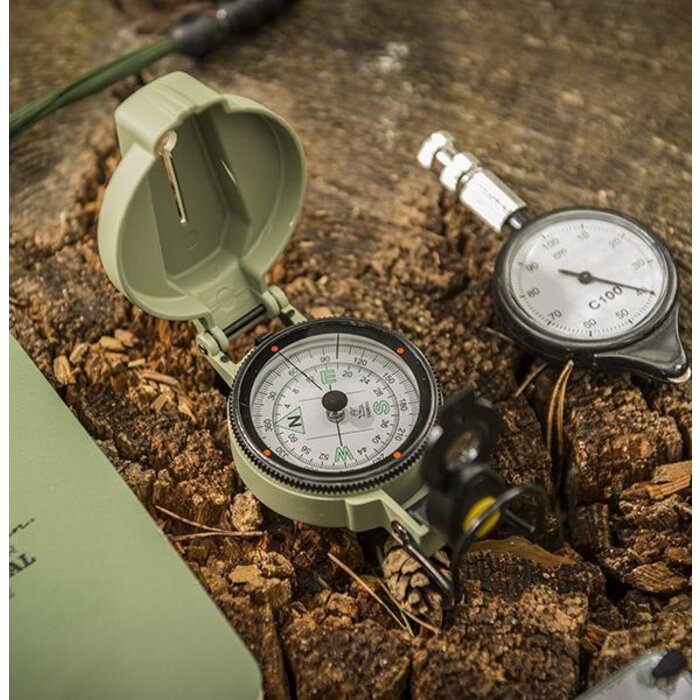 HELIKON-TEX RANGER COMPASS MK2 LIGHTED - GREEN