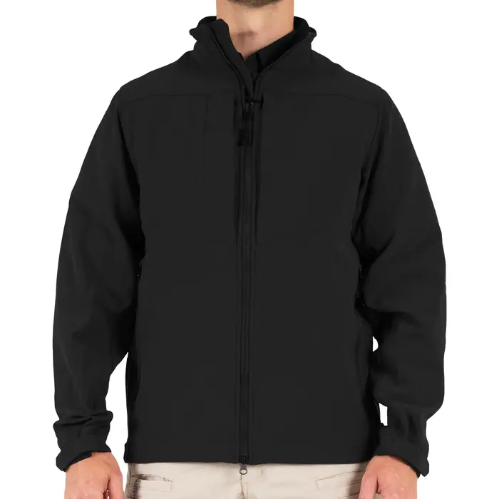 FIRST TACTICAL MEN’S TACTIX SOFTSHELL JACKET (PARKA LENGTH) - BLACK