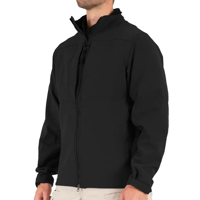 FIRST TACTICAL MEN’S TACTIX SOFTSHELL JACKET (PARKA LENGTH) - BLACK