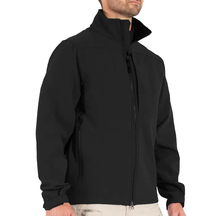 FIRST TACTICAL MEN’S TACTIX SOFTSHELL JACKET (PARKA LENGTH) - BLACK