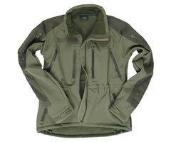 MIL-TEC® SOFTSHELL JACKET PLUS - OD GREEN