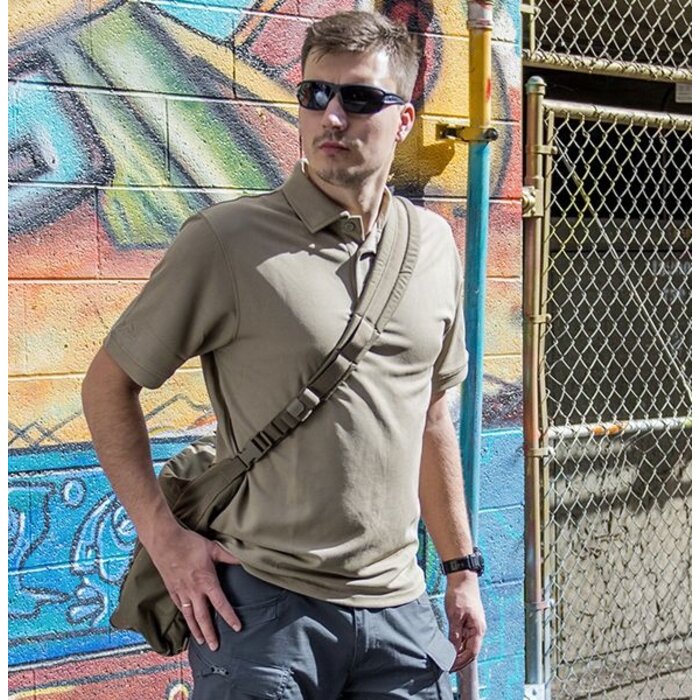HELIKON-TEX UTL POLO SHIRT TOPCOOL LITE - ADAPTIVE GREEN