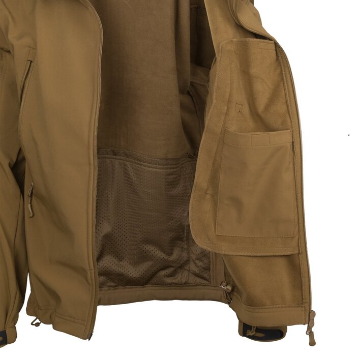 HELIKON-TEX GUNFIGHTER JACKET SHARK SKIN WINDBLOCKER - ADAPTIVE GREEN