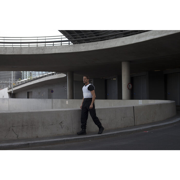 ENGARDE BODY ARMOR DELUXE LIGHTWEIGHT COVERT CARRIER - WHITE