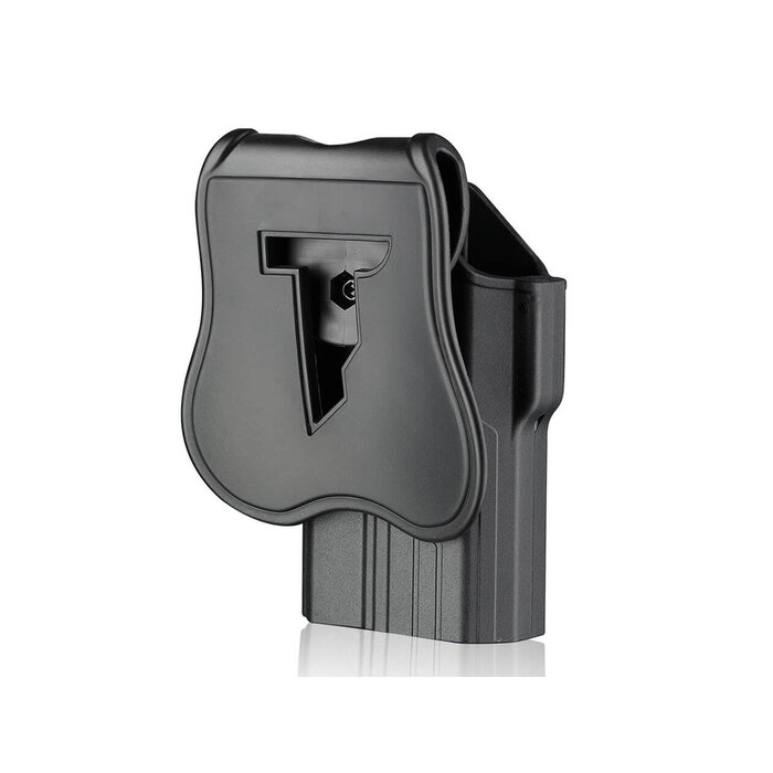 CYTAC R-DEFENDER PADDLE HOLSTER GLOCK 17 WAPENLAMP