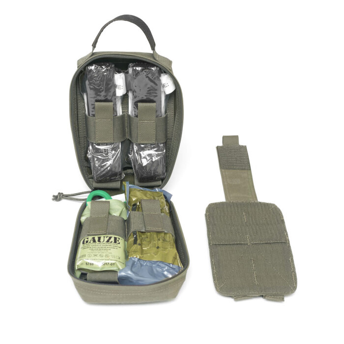 WARRIOR ASSAULT SYSTEMS PERSONAL MEDIC RIP OFF POUCH - OD GREEN