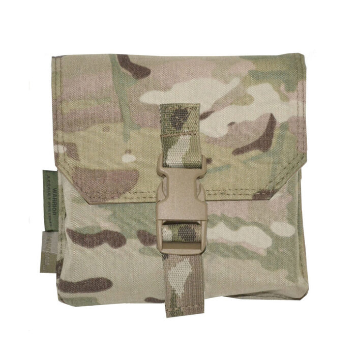 WARRIOR ASSAULT SYSTEMS SINGLE .50 CAL 10 ROUND MAG POUCH - MULTICAM