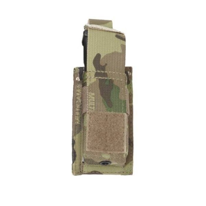WARRIOR ASSAULT SYSTEMS DIRECT ACTION SINGLE DA 9MM PISTOL POUCH - MULTICAM