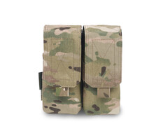 WARRIOR ASSAULT SYSTEMS DOUBLE COVERED M4 POUCH - MULTICAM