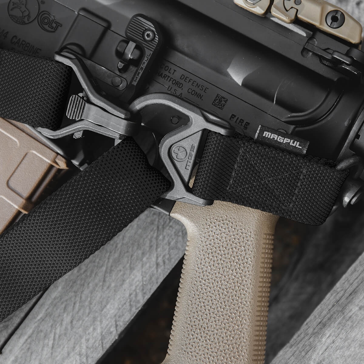 MAGPUL® MS3 SINGLE QD GEN. 2 SLING - BLACK