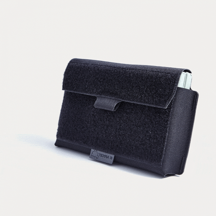 TERRA B NOTE POUCH HORIZONTAL - OD GREEN