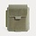 NOTE POUCH VERTICAL - OD GREEN