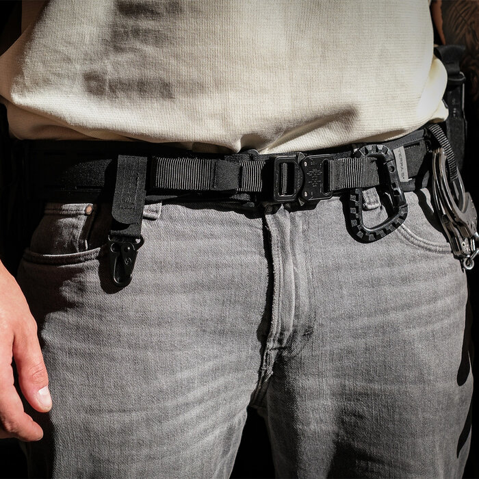 TERRA B SKELETON BELT - BLACK