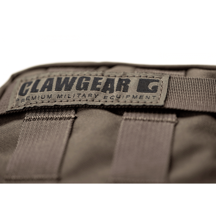 CLAWGEAR MEDIUM VERTICAL UTILITY POUCH ZIPPED CORE - RAL7013