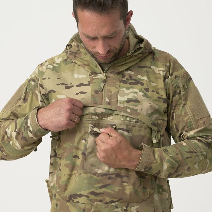 HELIKON-TEX TRACER ANORAK JACKET POLYCOTTON - MULTICAM