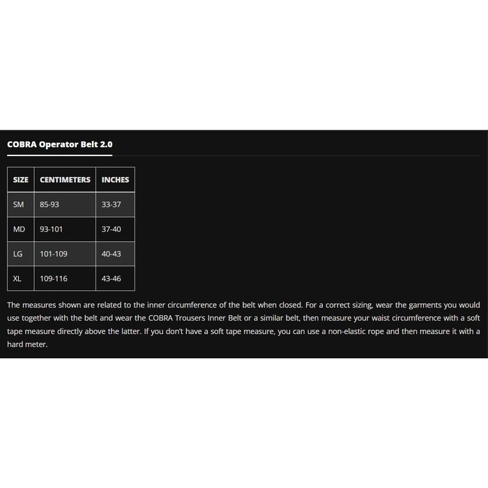 FROG.PRO COBRA OPERATOR BELT 2.0 - RANGER GREEN