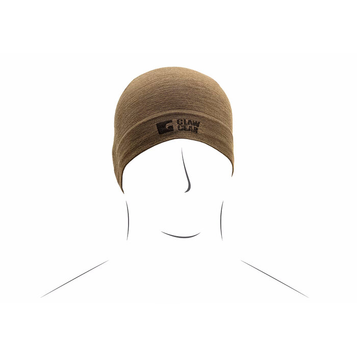 CLAWGEAR MERINO SEAMLESS BEANIE -STONEGREY OLIVE