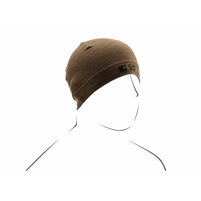 CLAWGEAR MERINO SEAMLESS BEANIE -STONEGREY OLIVE