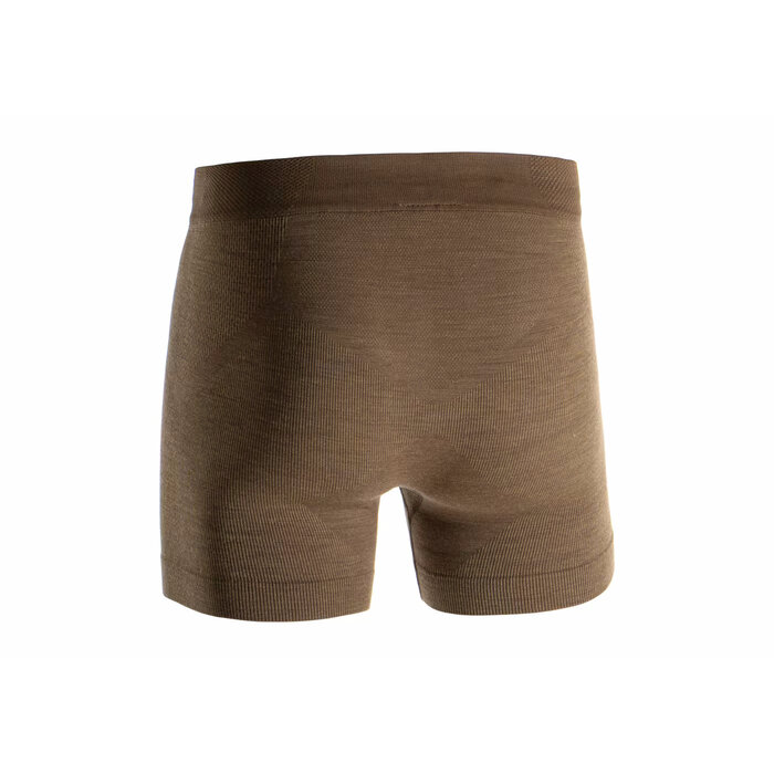 CLAWGEAR MERINO SEAMLESS BOXER - STONEGRY OLIVE
