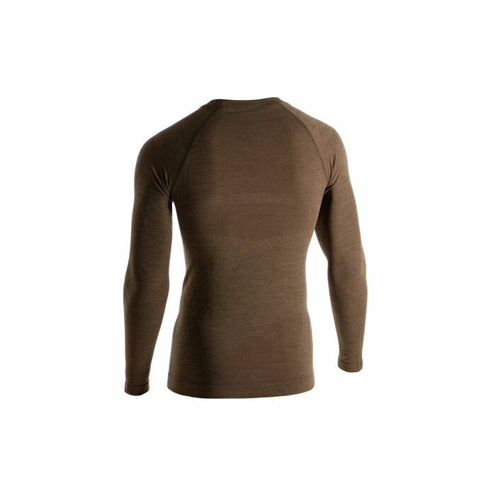 CLAWGEAR MERINO SEAMLESS SHIRT LS - STONEGREY OLIVE
