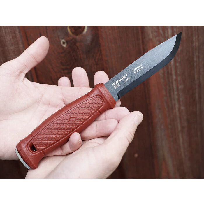 MORAKNIV GARBERG BLACK BLADE DALA RED