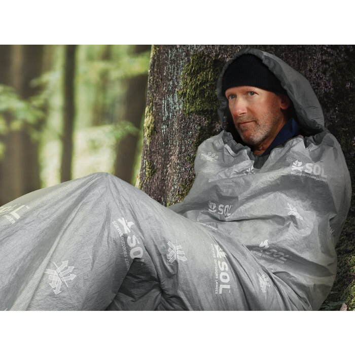SOL ESCAPE BIVVY MET CAPUCHON XL - GREY