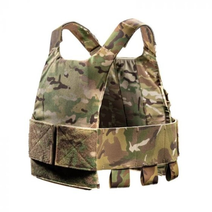 FROG.PRO LOW VISIBILITY PLATE CARRIER - MULTICAM BLACK