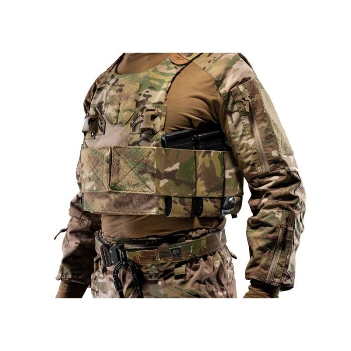 FROG.PRO LOW VISIBILITY PLATE CARRIER - MULTICAM BLACK
