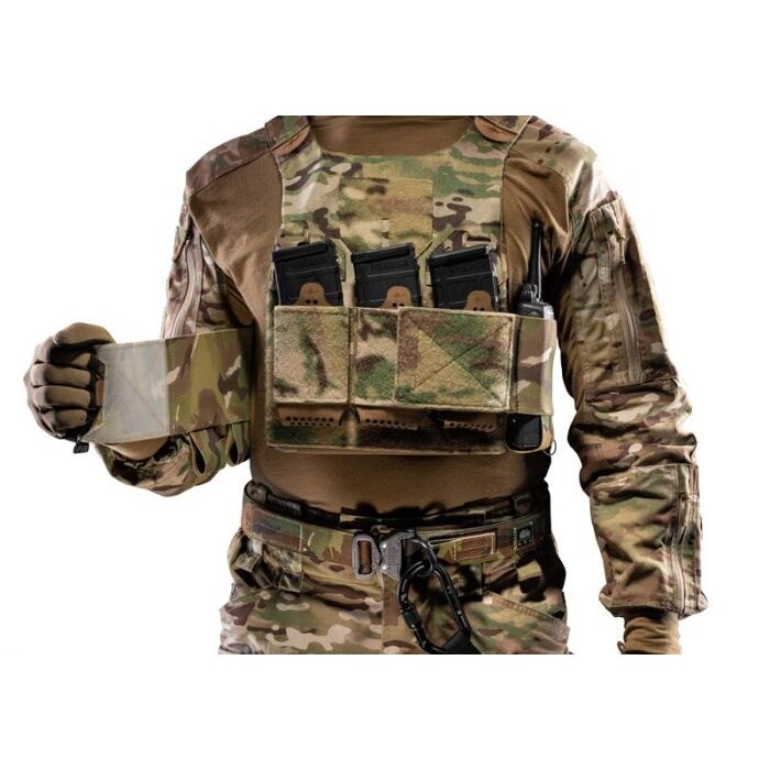 FROG.PRO LOW VISIBILITY PLATE CARRIER - MULTICAM BLACK